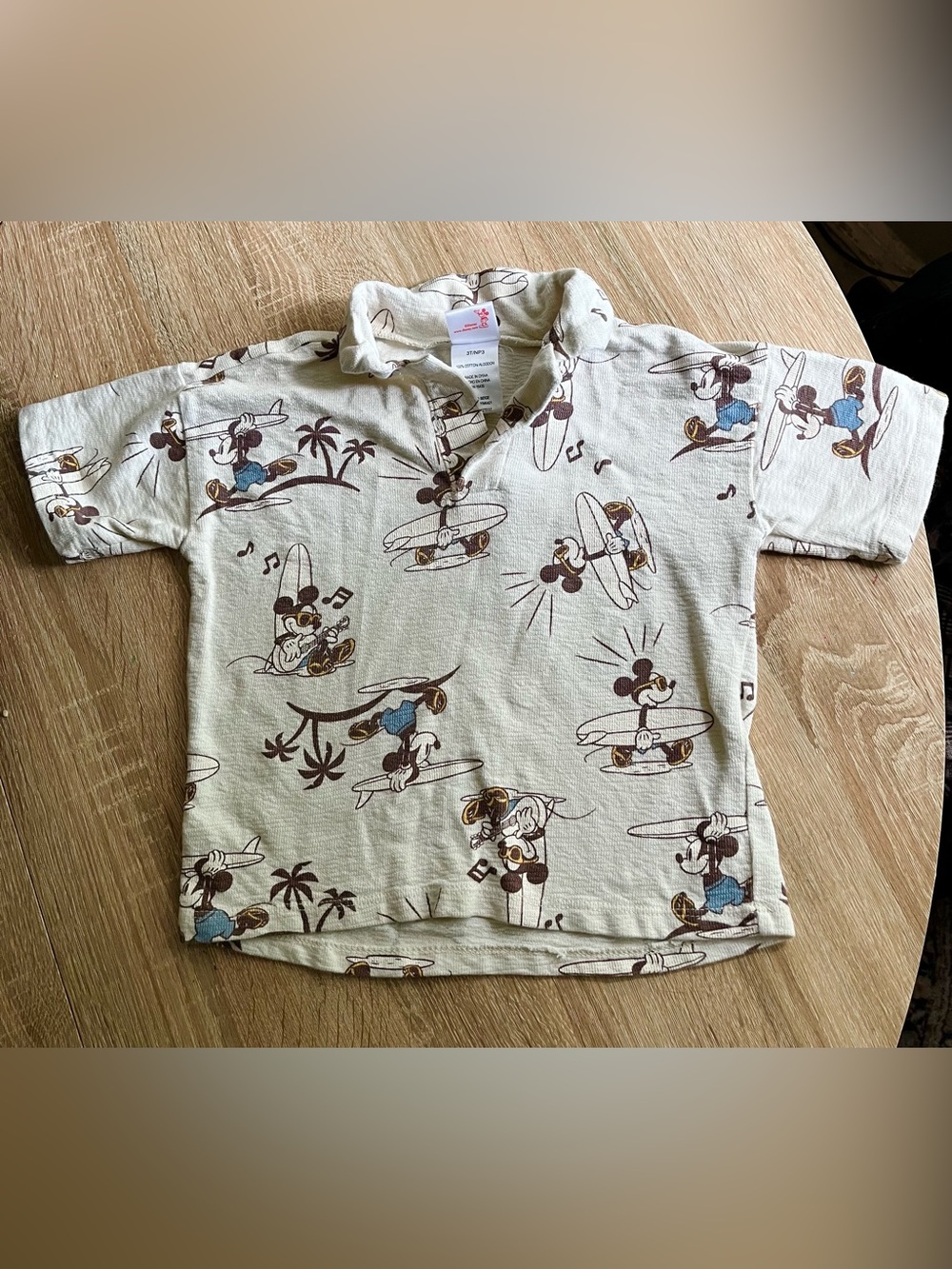 Disney Junior Mickey Mouse polo shirt size 3T #disney